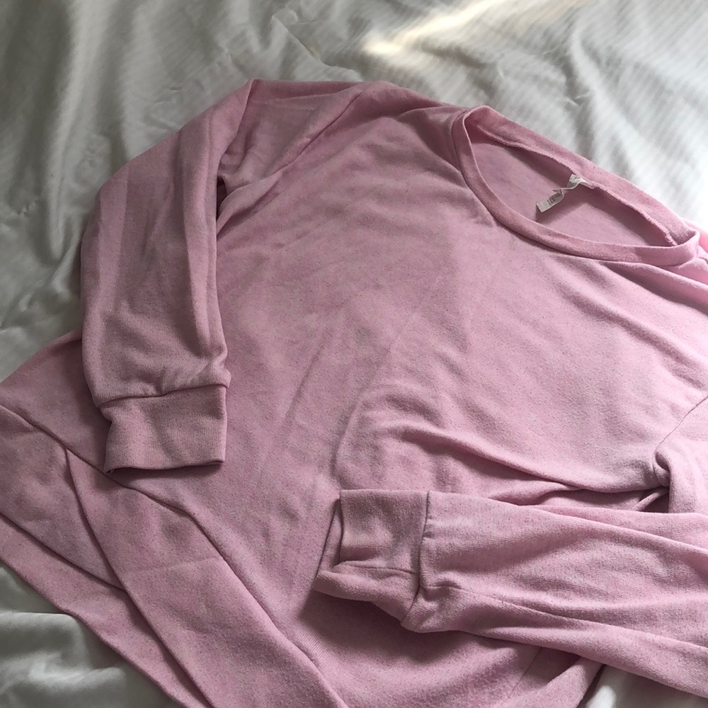 Pink Crewneck Sweatshirt - Picture 2 of 3